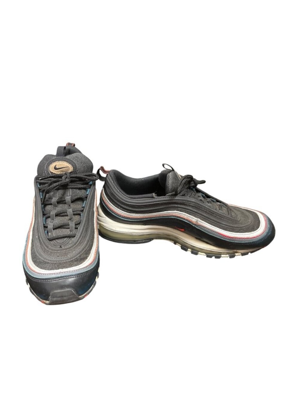 Nike Air Max 97 Alter Reveal mens black red running sneakers sz 10 SKU 10-322